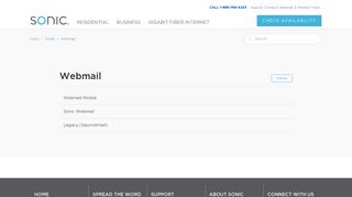 Webmail – Sonic