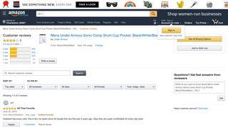 Amazon.com: Customer reviews: Mens Under Armour Sonic Comp ...