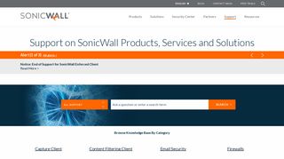 Support | SonicWall
