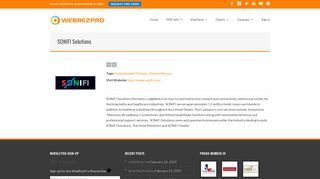 SONIFI Solutions | - WebRezPro