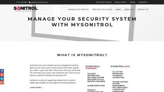 mySonitrol - Managed Security | Sonitrol Canada