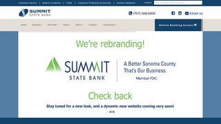 Welcome to Summit State Bank