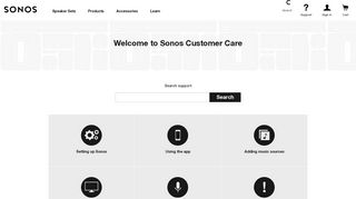 Support | Sonos