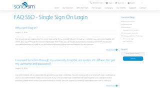 SSO - Single Sign On Login Archives – SonoSim