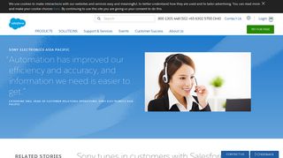 Sony - Service Cloud Customer Success Story - Salesforce
