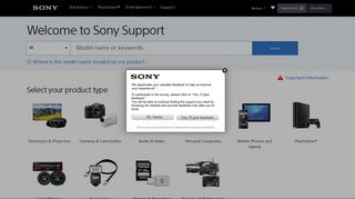 Support for Sony products | Sony IN - Sony India