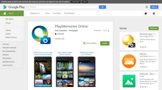 PlayMemories Online - Apps on Google Play