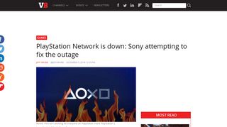 PSN down December 3, 2018 -- Sony is trying to fix outage ...