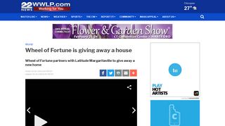 Wheel of Fortune is giving away a house - WWLP.com