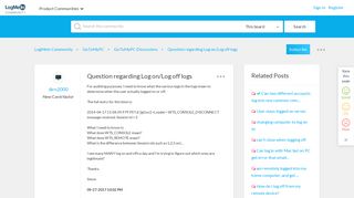 Question regarding Log on/Log off logs - LogMeIn Community