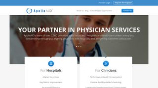 ApolloMD | Combined Physician Services Solutions