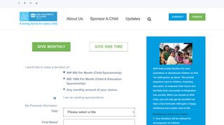 Donations for Children | Charities for Children | Online Donation - SOS ...