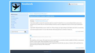 Reported failure reason: socket error. | Soulseek