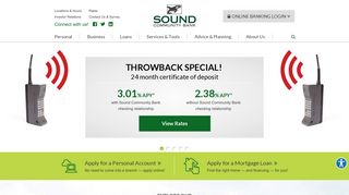 Sound Community Bank | Seattle, WA - Tacoma, WA - Port Angeles, WA