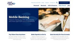 Mobile Banking | Sound Credit Union
