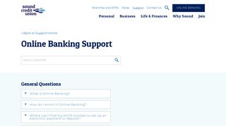 Online Banking Archives | Sound Credit Union