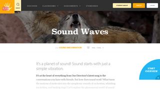 Sound Waves | Kids Discover Online