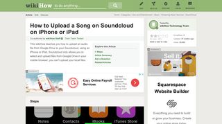 How to Upload a Song on Soundcloud on iPhone or iPad: 11 Steps