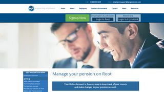 Opt Pensions | Manage your pension on Root