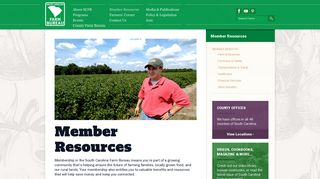 Member Resources | SCFB - South Carolina Farm Bureau