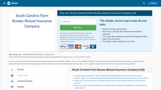 South Carolina Farm Bureau Mutual Insurance Company: Login, Bill ...