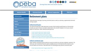 SC PEBA | Retirement Plans