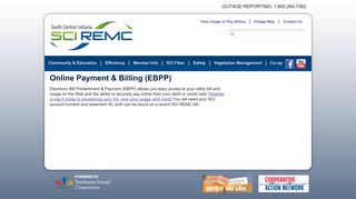 Online Payment & Billing (EBPP) | South Central Indiana REMC