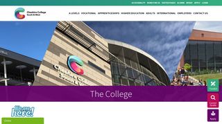The College - Cheshire College - South & West - Cheshire College ...