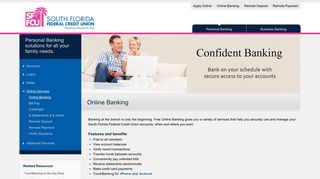 Online Banking | South Florida Federal Credit Union