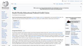 South Florida Educational Federal Credit Union - Wikipedia