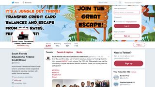 South Florida Educational Federal Credit Union (@SFEFCU) | Twitter