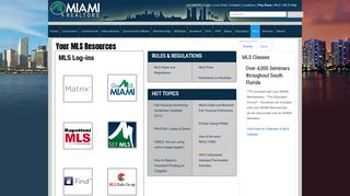 MLS Home Page - Miami Association of Realtors