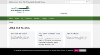 Jobs and careers | South Gloucestershire Council