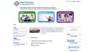 Adult Education in Gloucestershire