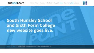South Hunsley School and Sixth Form College new website goes live ...