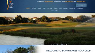South Lakes Golf Club - Goolwa, SA - Home