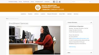 Registration & Records - South Mountain Community College