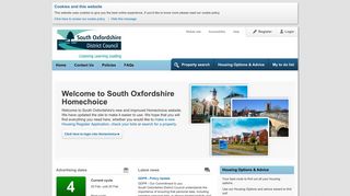South Oxfordshire Homechoice: Home