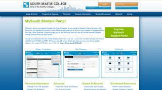 MySouth - South Seattle College