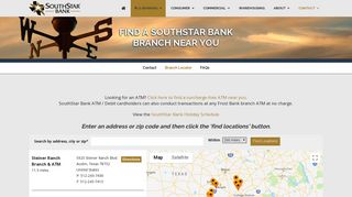 Branch Locator - SouthStar Bank