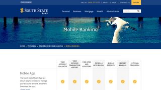 Mobile Banking - South State Bank