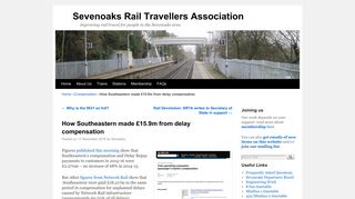 How Southeastern made £15.9m from delay compensation ...