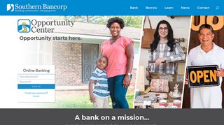 Southern Bancorp – Building Communities. Changing Lives.