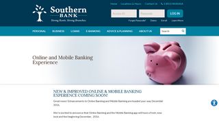 Online and Mobile Banking Experience - Southern Bank