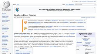 Southern Cross Campus - Wikipedia