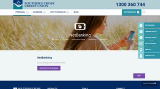 Southern Cross Credit Union Ltd - Community Banking - NetBanking