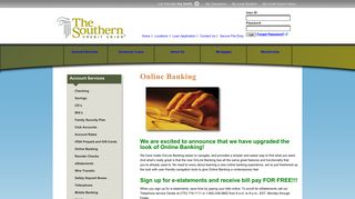 Online Banking | The Southern Credit Union | Join. Thrive. Prosper.
