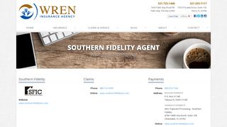 Florida Southern Fidelity insurance agent | Wren Insurance Insurance ...