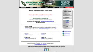 Southern General Agency - Home/Login