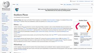 Southern Phone - Wikipedia